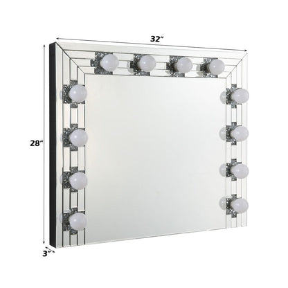 Noralie - Wall Decor - Mirrored & Faux Diamonds