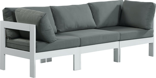 Nizuc - Outdoor Patio Modular Sofa - Grey - Modern & Contemporary