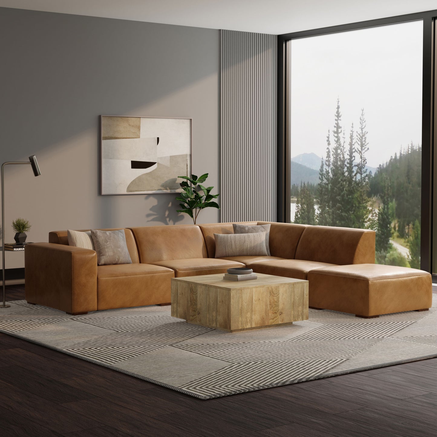 Rex - Sectional Sofa and Ottoman