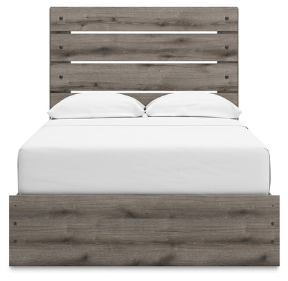 Graystorm - Panel Bed With Storage