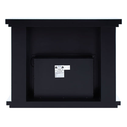 Noralie - LED Electric Fireplace - Mirrored & Faux Diamonds