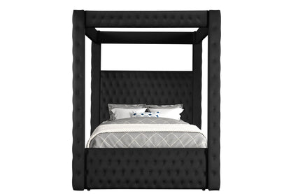 Annabelle - Queen Canopy Bed - Black