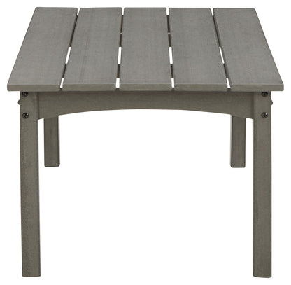 Visola - Gray - Rectangular Cocktail Table