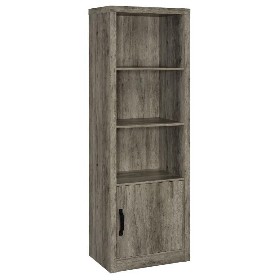 Burke - 3 Piece Entertainment Center - Gray Driftwood