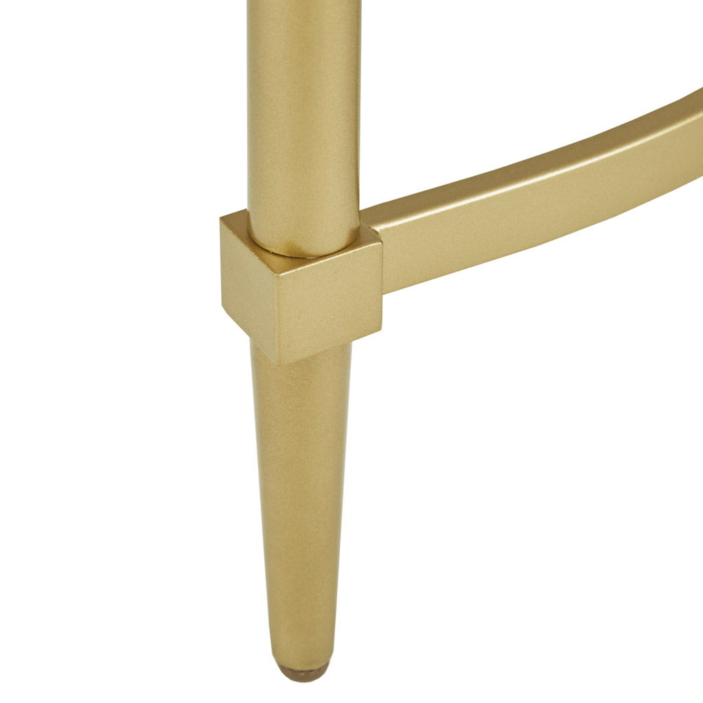 Bordeaux - Coffee Table - White / Gold