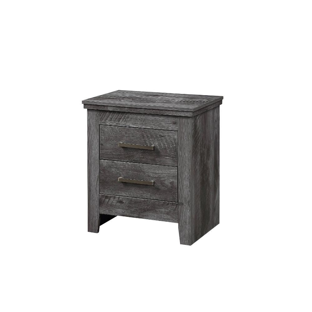 Vidalia - Nightstand - Rustic Gray Oak