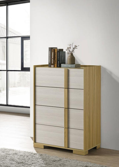 Hyland - 4 Drawers Chest of Drawers - Natural