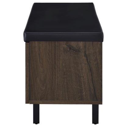 Brixton - 2-Door Padded Entryway Shoe Storage Bench