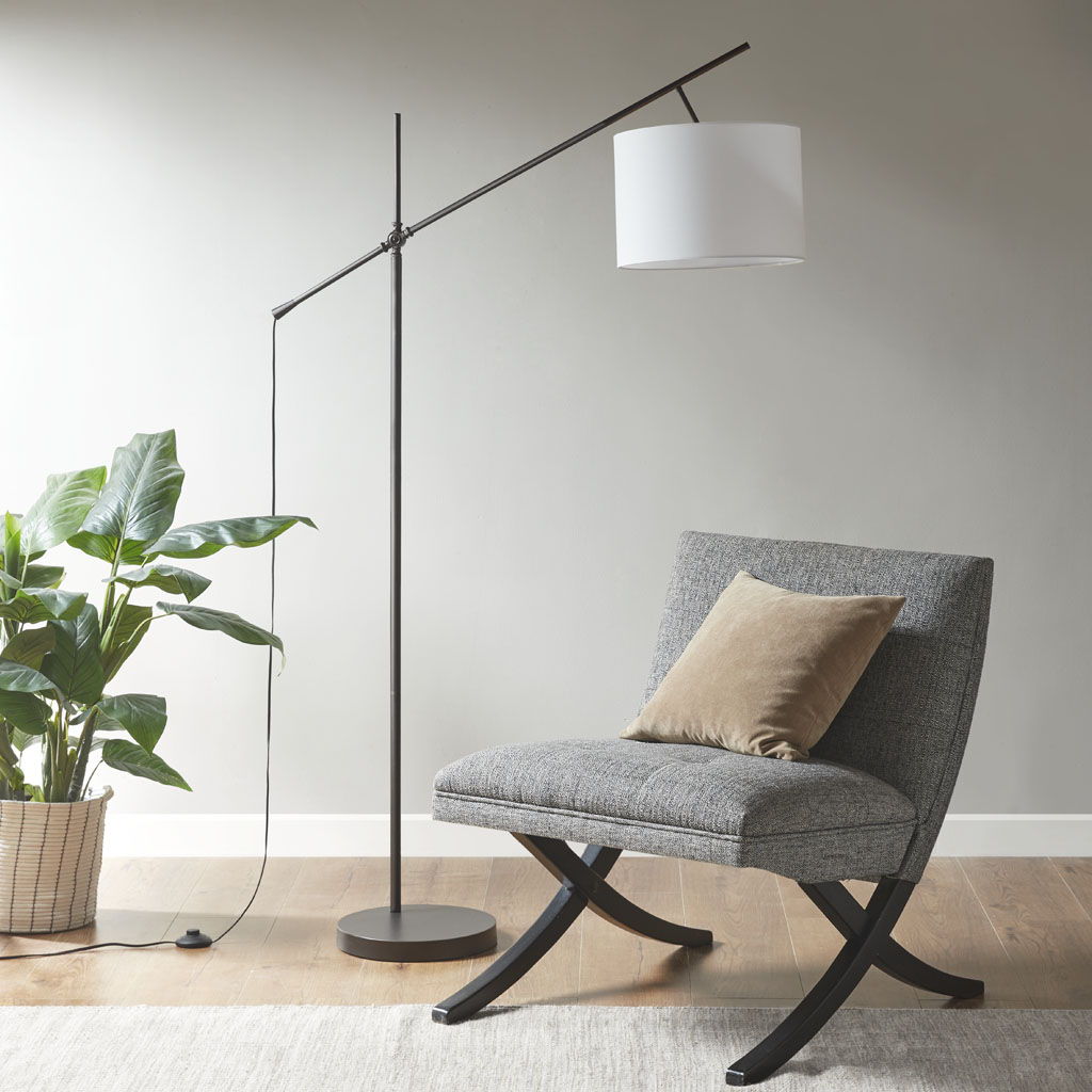 Keller - Adjustable Floor Lamp - Bronze