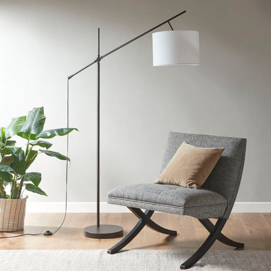 Keller - Adjustable Floor Lamp - Bronze