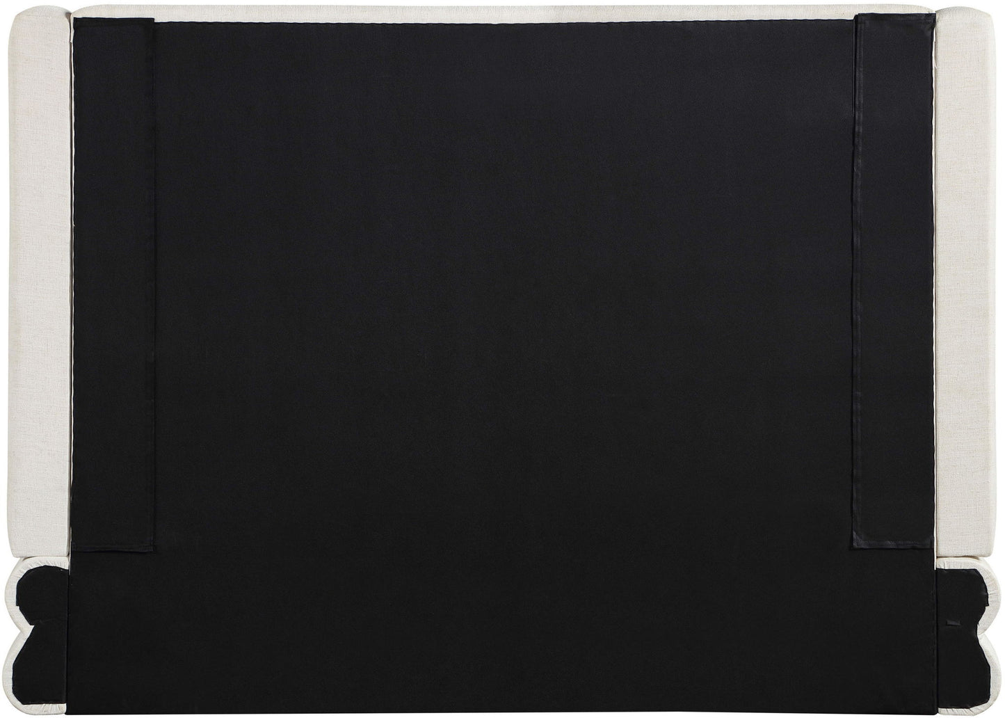 Chandra - Linen Textured Fabric Upholstered Bed