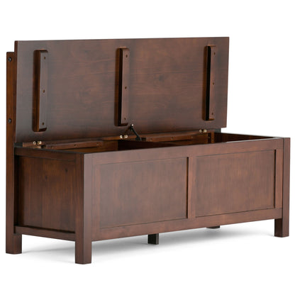 Artisan - Entryway Storage Bench - Russet Brown