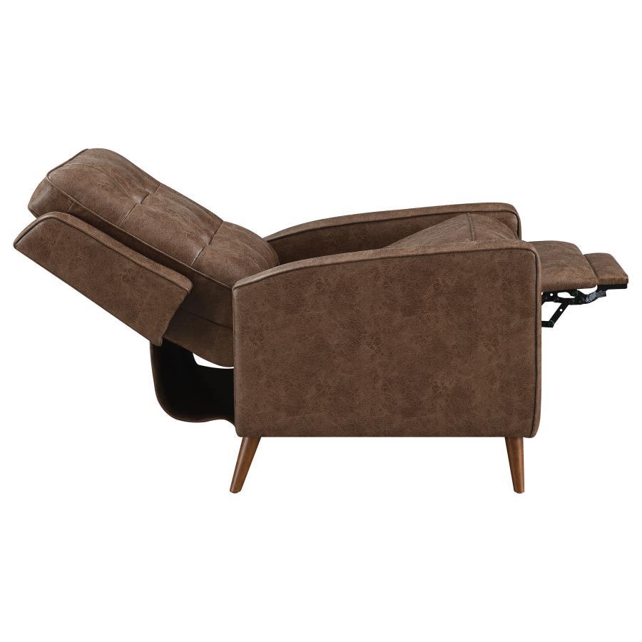 Davidson - Upholstered Tufted Push Back Recliner