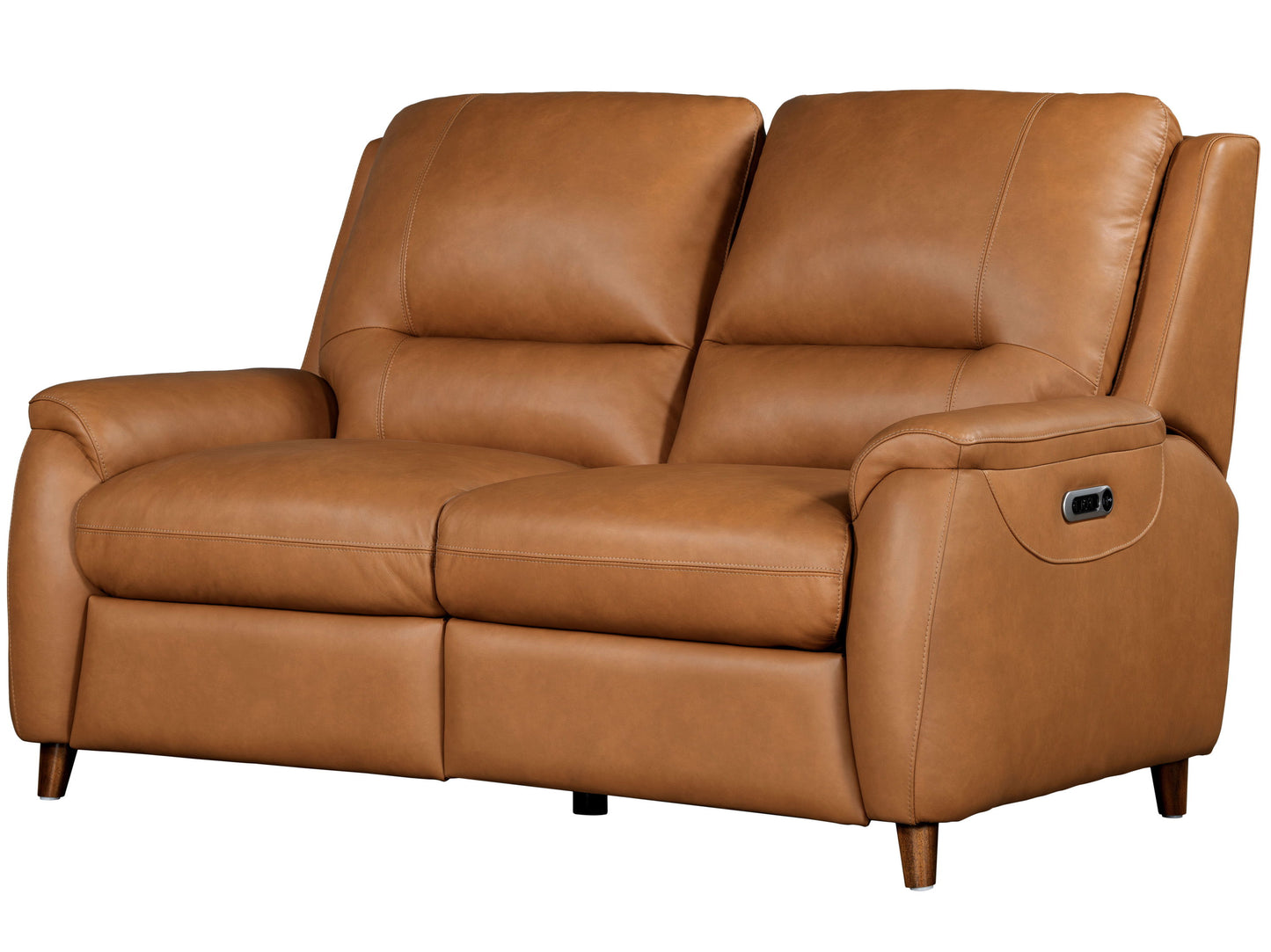 Austin - Power Reclining Loveseat - Caramel Cream