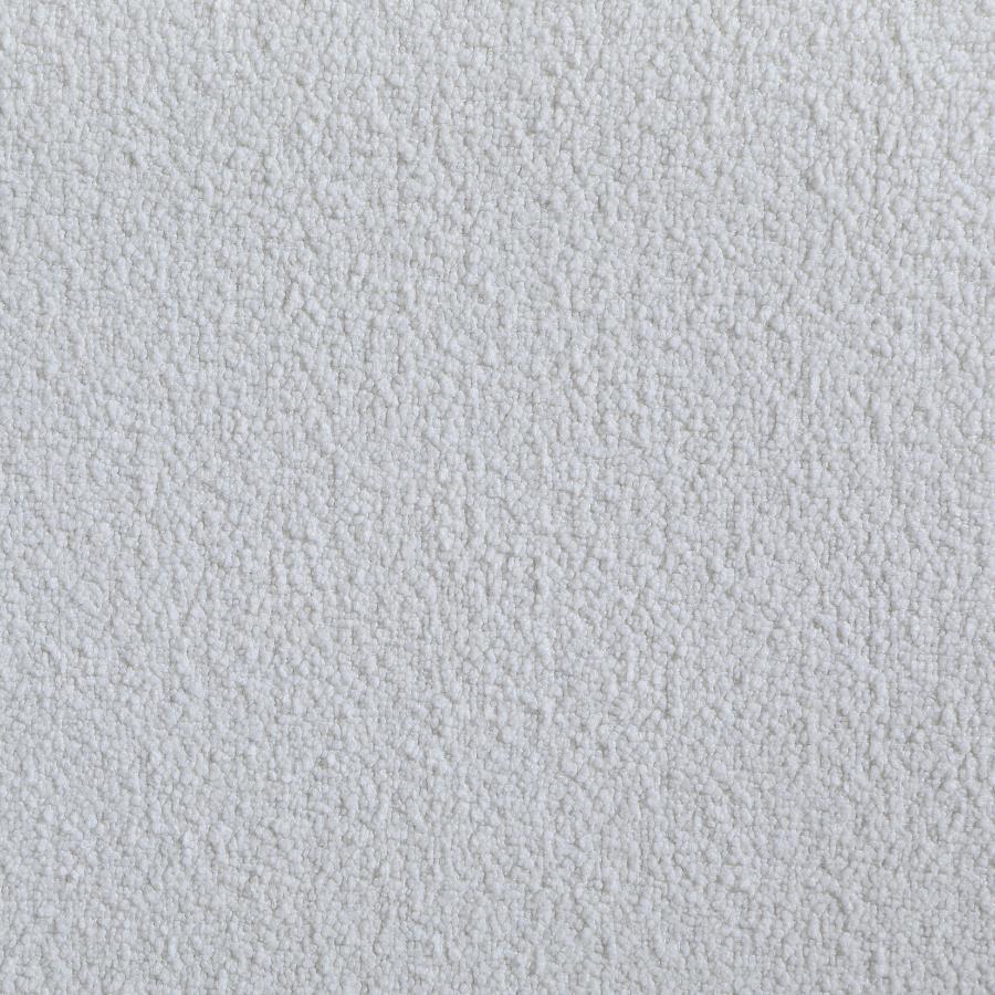 Marielle - California King Headboard Panel Bed - Distressed White