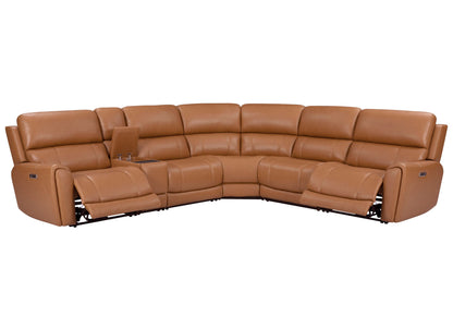 Hancock - Zero Gravity Power Reclining Sectional With Power Adjustable Headrests
