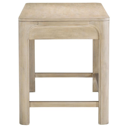 Solano - 2-Drawer Makeup Table Vanity Desk - Weathered Mango