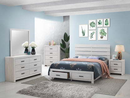 Brantford - Wood Storage Panel Bed