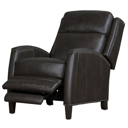 Vermont - Manual Pushback Recliner - Slate Noire