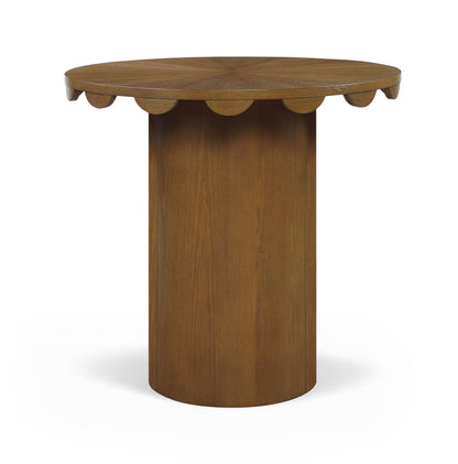Dahlia - Solid Wood And Natural Cane Table