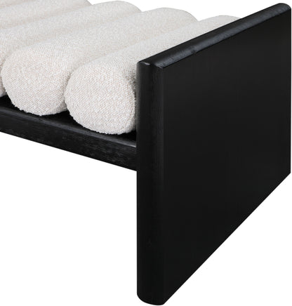 Waverly - Bench With Black Frame