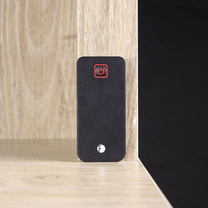 Noralie - 29" Fireplace - Mirrored & Faux Diamonds