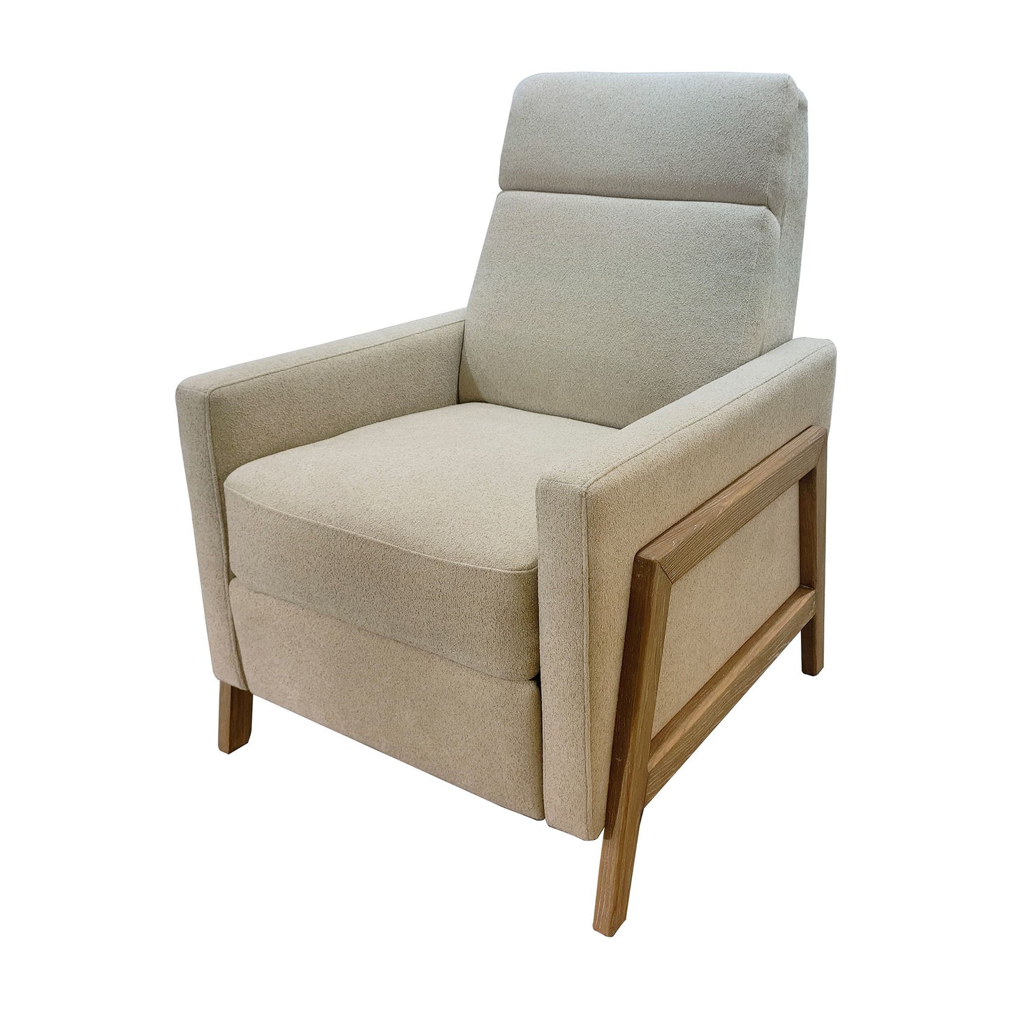 Luna - Recliner With Frame - Beige