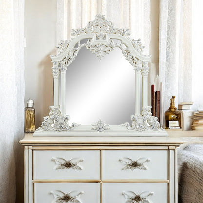 Vanaheim - Mirror - Antique White Finish - 54"