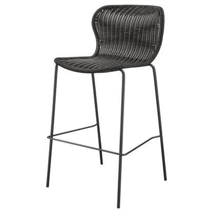 Mckinley - Faux Rattan Metal Chair (Set of 2)