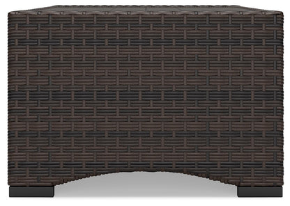 Windglow - Brown - Rectangular Cocktail Table