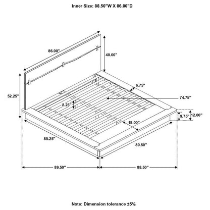 Winslow - Wood Panel Bed