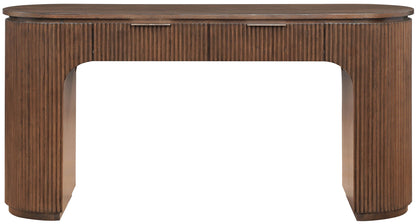 Astrid - Solid Wood And Oak Veneer Desk