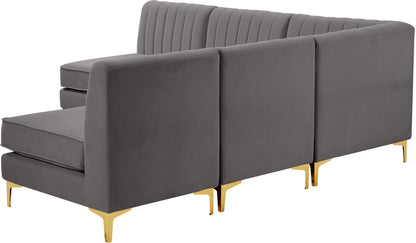 Alina - 5 Piece Armless Sectional