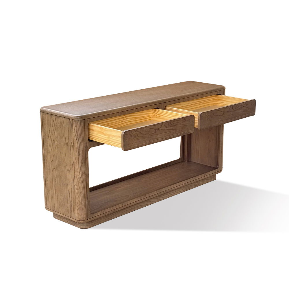 Emil - Console Table - Driftwood