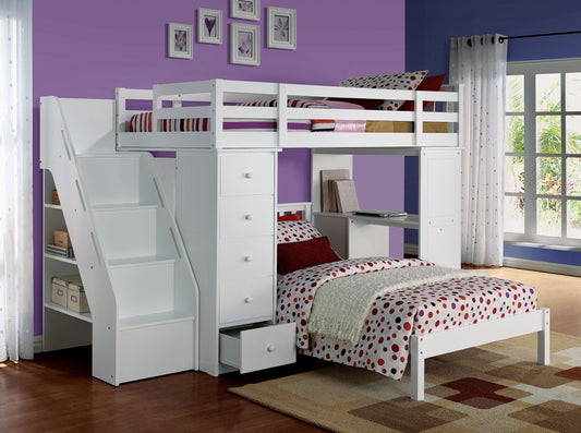 Freya - Twin Bed - White