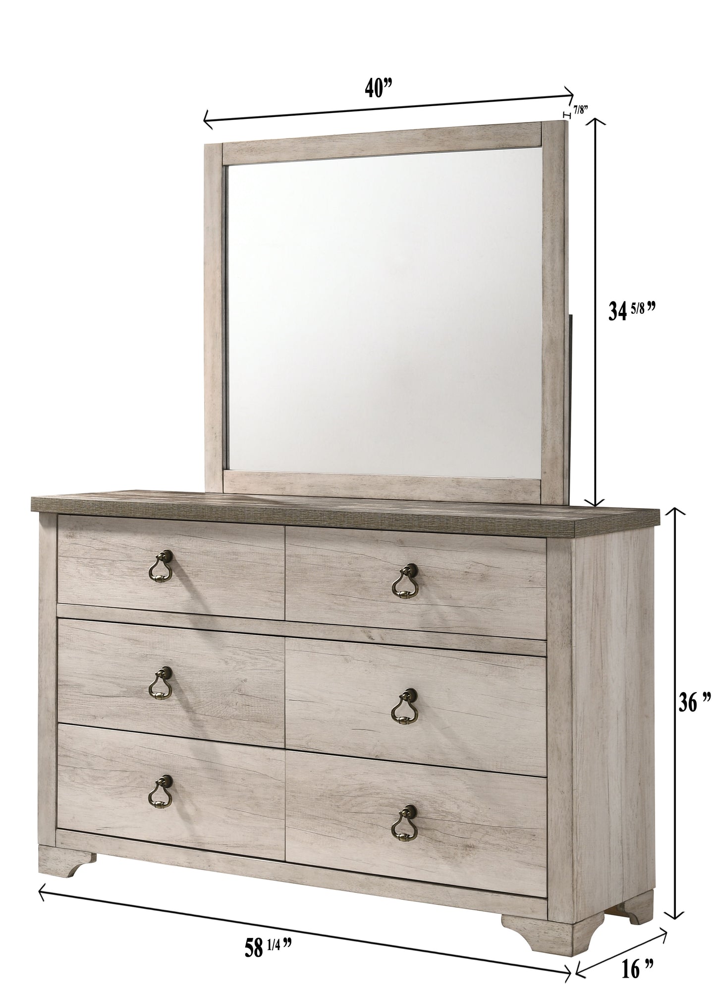 Patterson - Dresser, Mirror