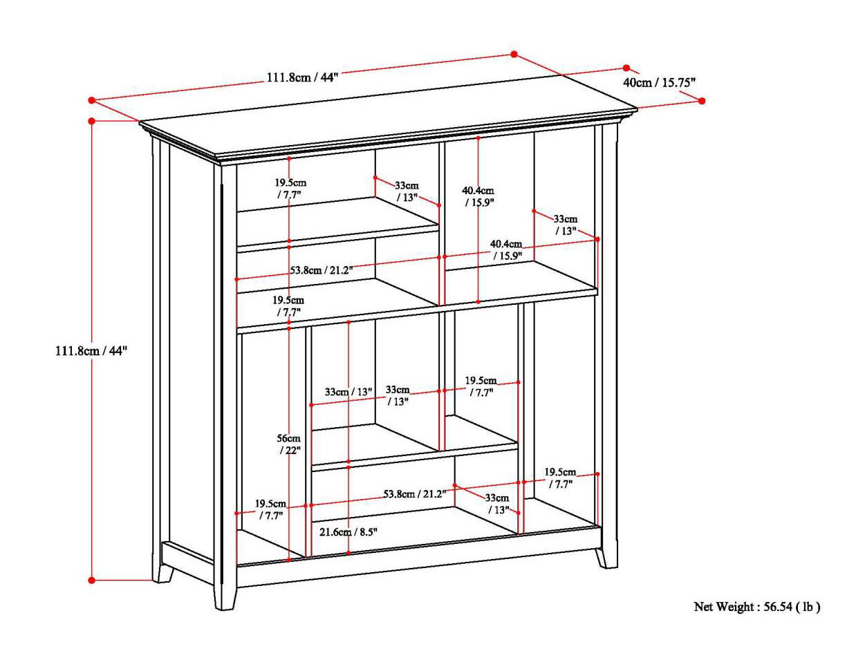 Amherst - Multi Cube Bookcase and Storage Unit