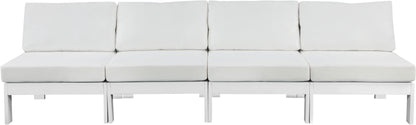 Nizuc - Outdoor Patio Modular Sofa 4 Seats - White