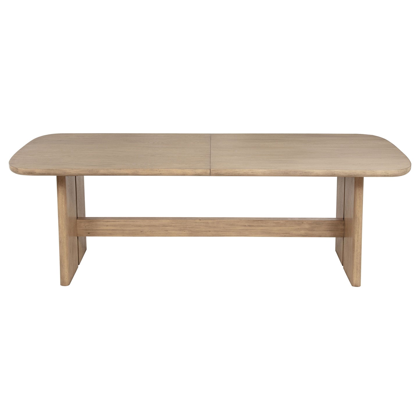 Kailani - 110" Rectangular Wood Dining Table - Beige Oak