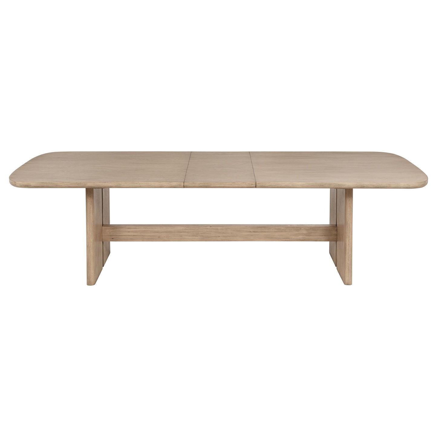 Kailani - 110" Rectangular Wood Dining Table - Beige Oak