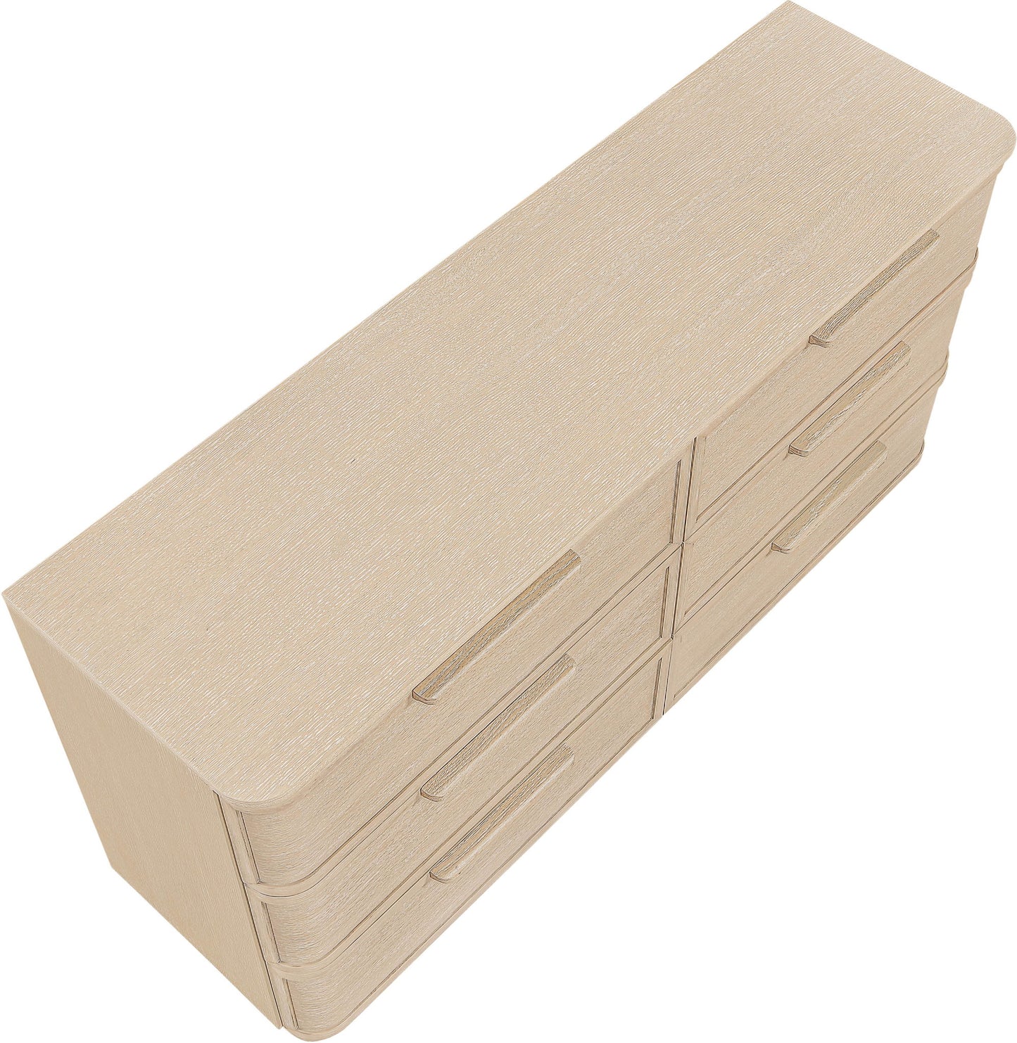 Tiberio - Oak Veneer And Solid Wood Dresser