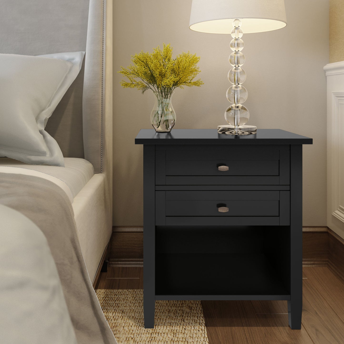 Warm Shaker - Bedside Table