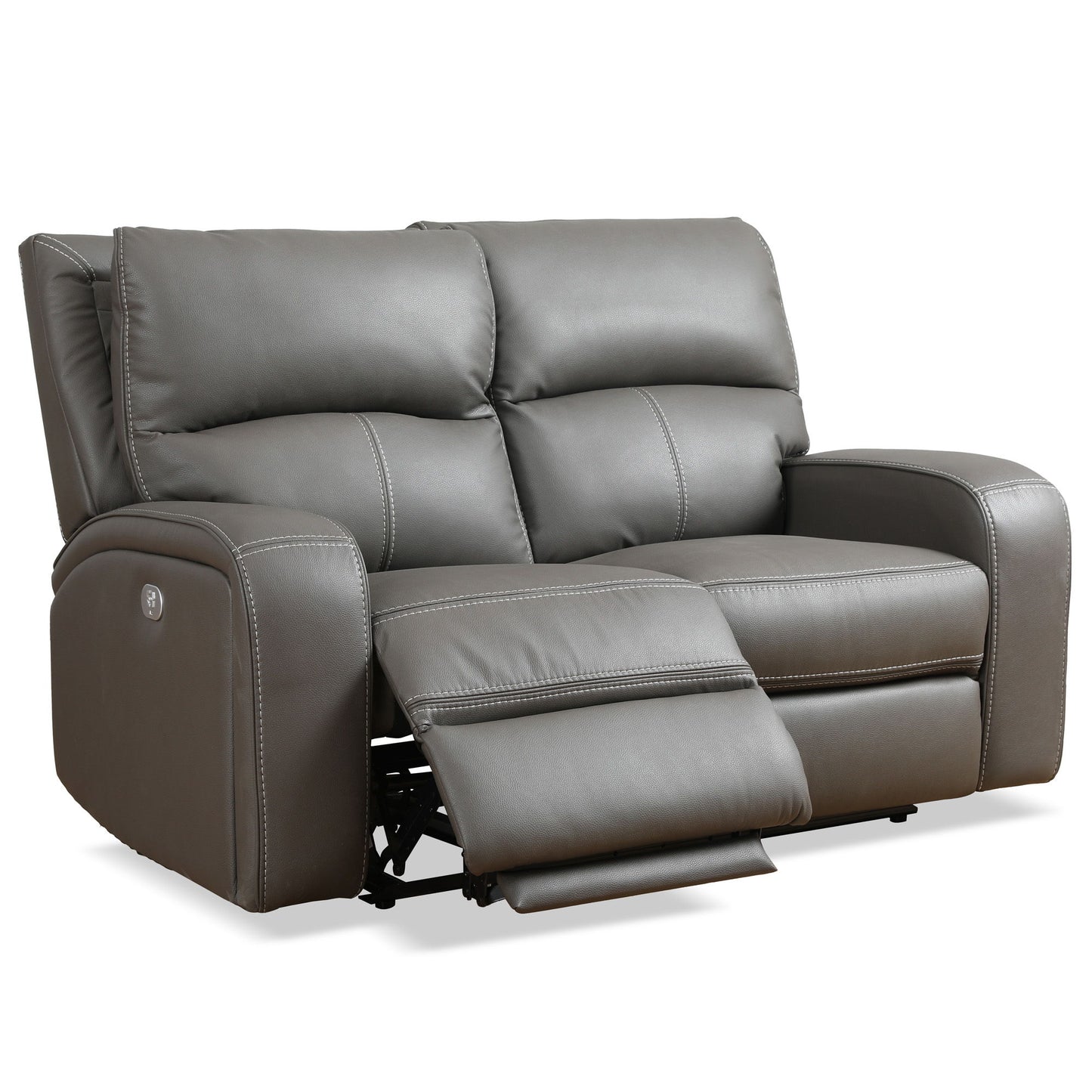 Polaris - Power Zero Gravity Loveseat - Haze