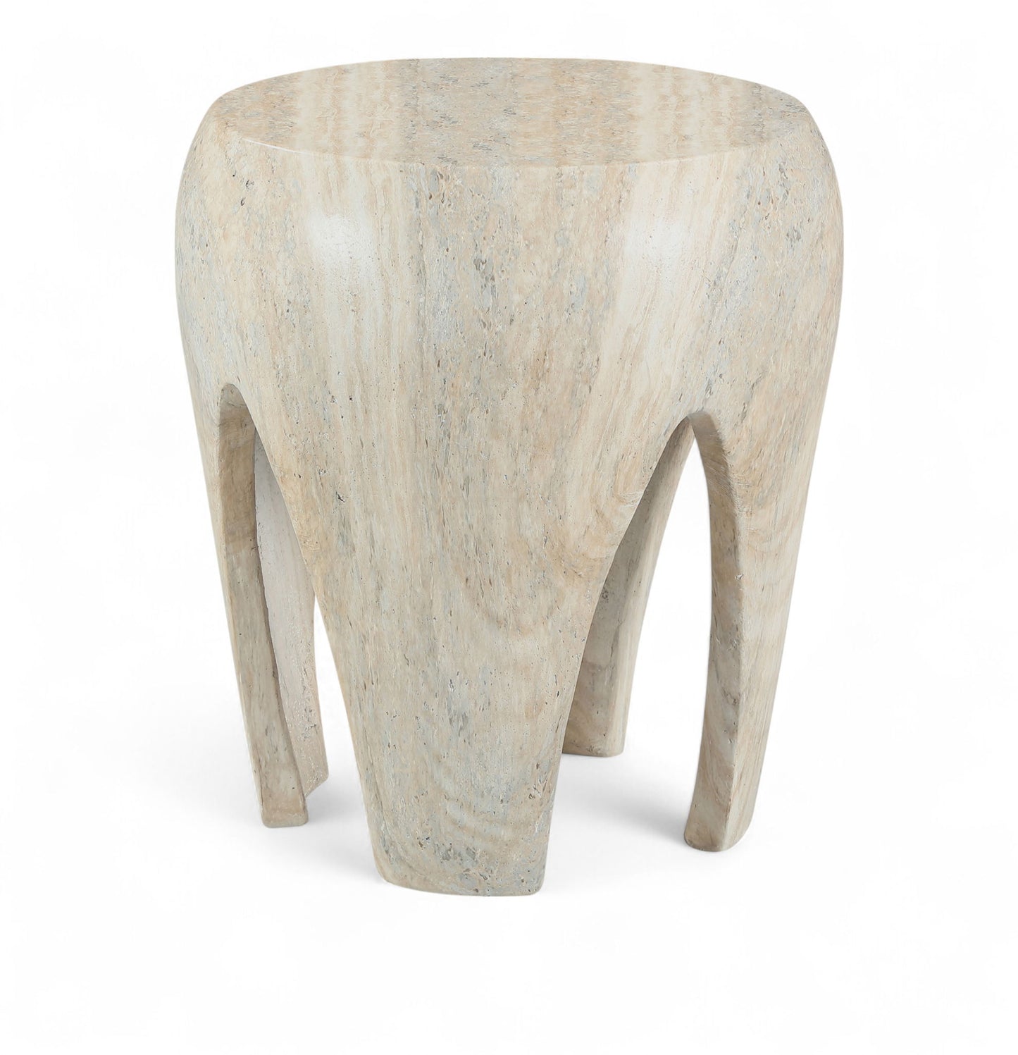 Moxie - Concrete And Fiberglass Indoor / Outdoor End Table