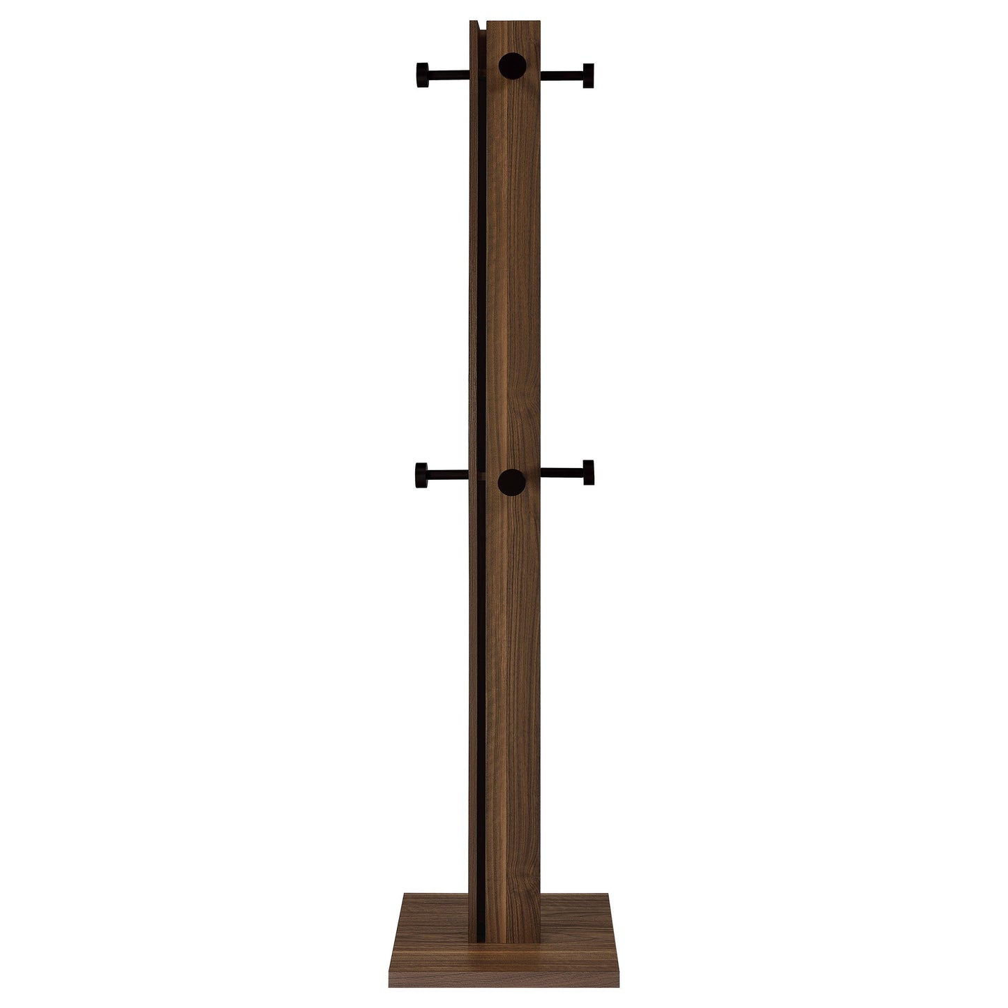 Rikkie - Coat Rack And Mirror - Walnut