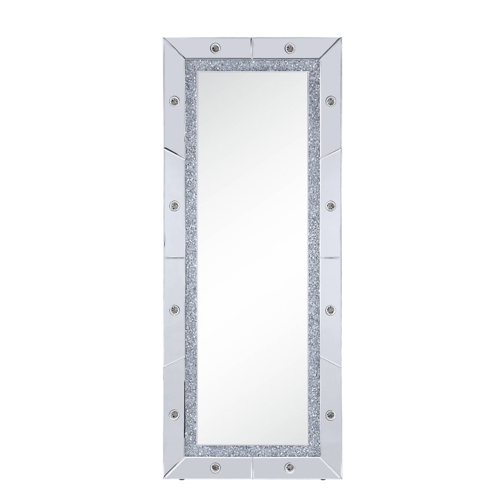 Noralie - Accent Floor Mirror - Mirrored - 63"