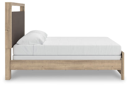 Kinlanni - Upholstered Panel Bed