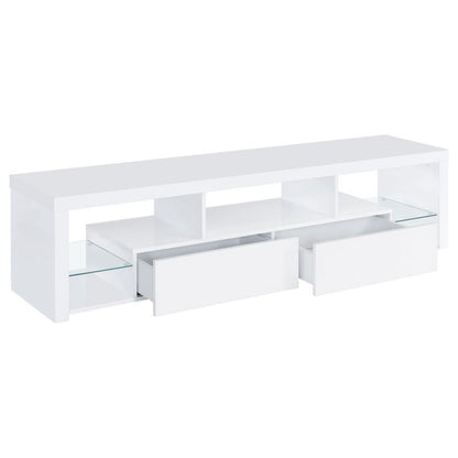 Jude - 3 Piece TV Entertainment Center - White High Gloss