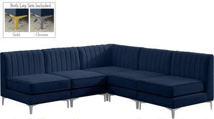 Alina - 5 Piece Armless Sectional