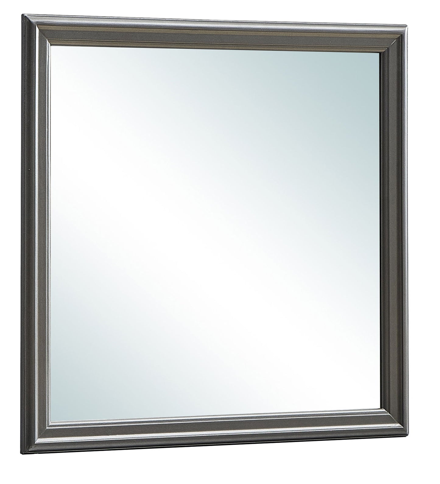 Lorana - G6502-M Mirror - Metalic Black